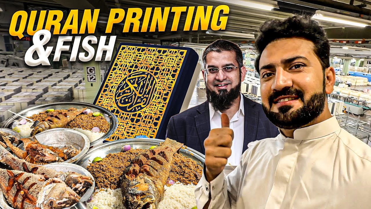 Madina Quran Printing Complex & FISH After Long Time | Ft. Dr Zeeshan Usmani Sahab