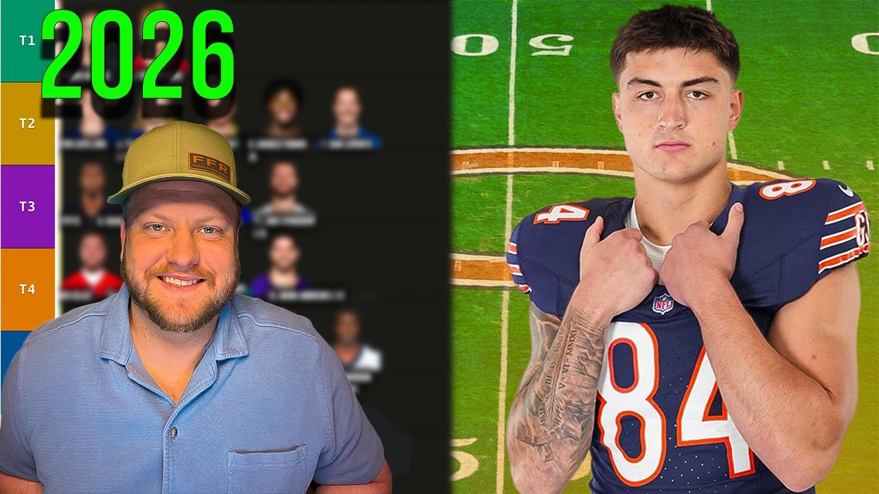 Top 20 Tight End Rankings For 2026 Fantasy Football