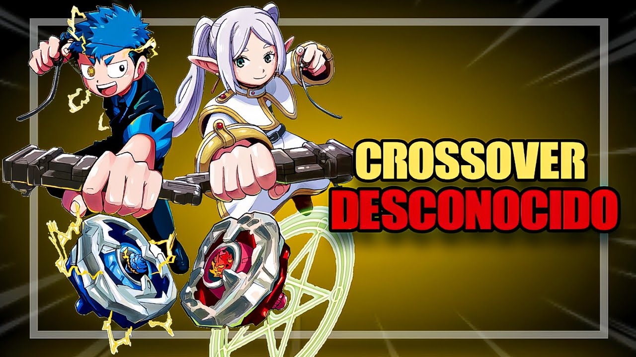 ¡FRIEREN Tuvo un CROSSOVER con Beyblade!😮 (Es Oficial)