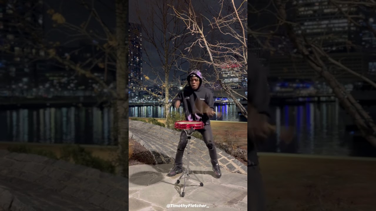Watch how the Beatello Ultra-Thin Marching Snare handles those insane stick tricks 