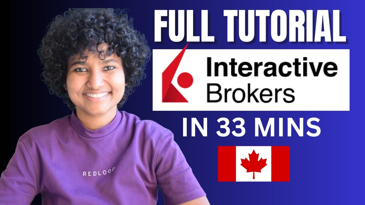 Interactive Brokers 2025 FULL TUTORIAL | How to buy your First Stock in Canada? 🇨🇦