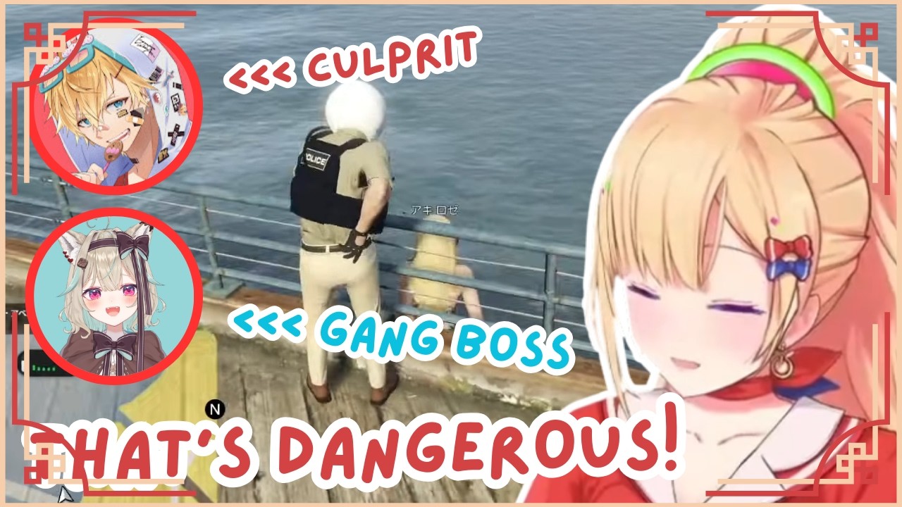 Akirose Gets YEETED By Ebio! Konomi Becomes The CUTEST Gang Boss!? 😭🤣 | Hololive Clip