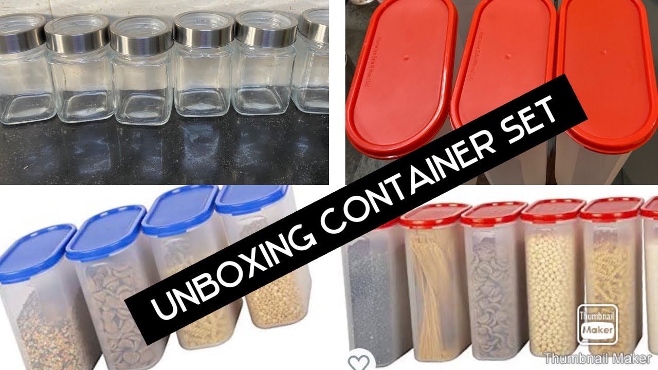 Amazon unboxing container set