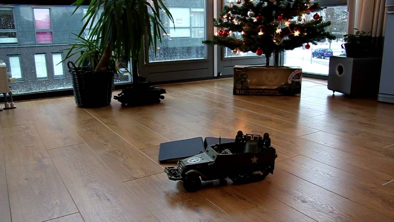 Torro WSN Trumpeter 1/16 R/C M16 Halftrack test ride
