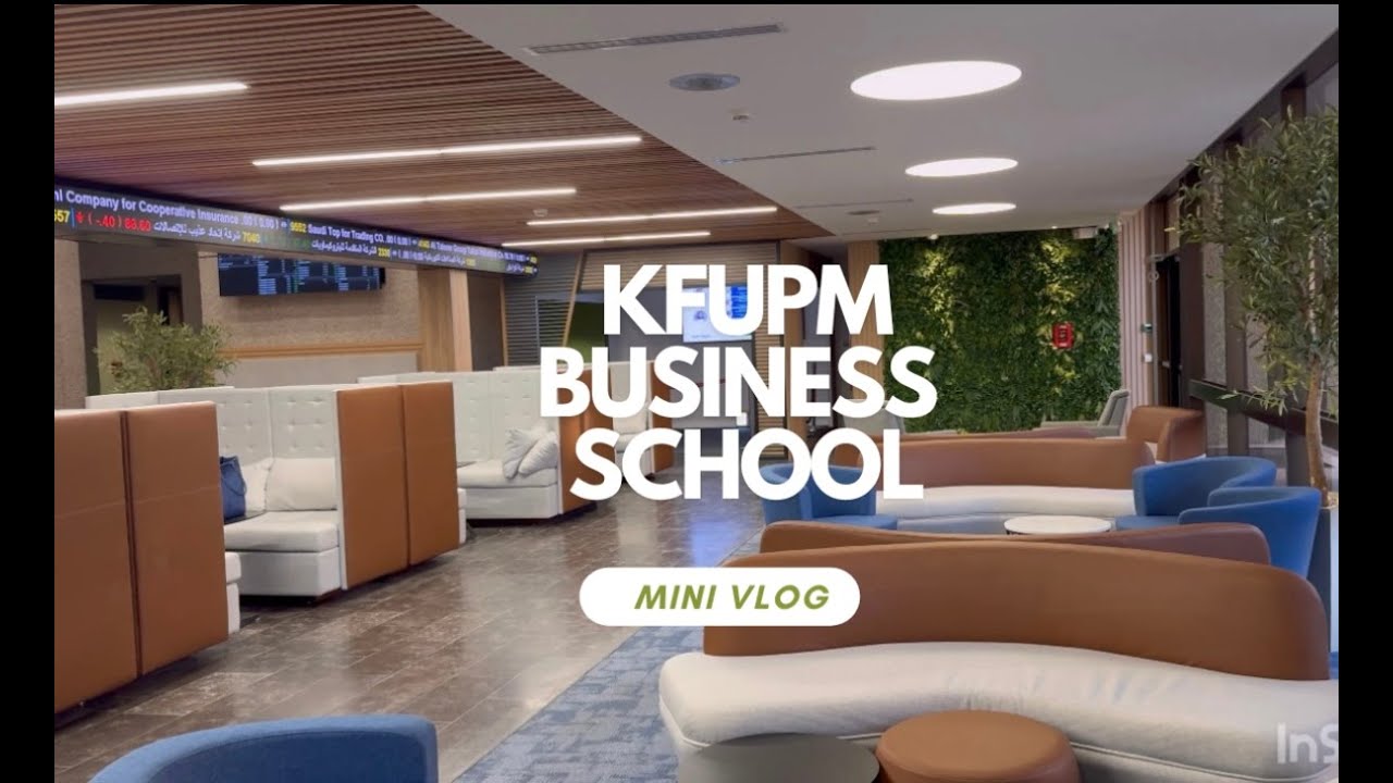 Inside the KFUPM Business School Student Lounge: A Hub of Innovation & Intrigue