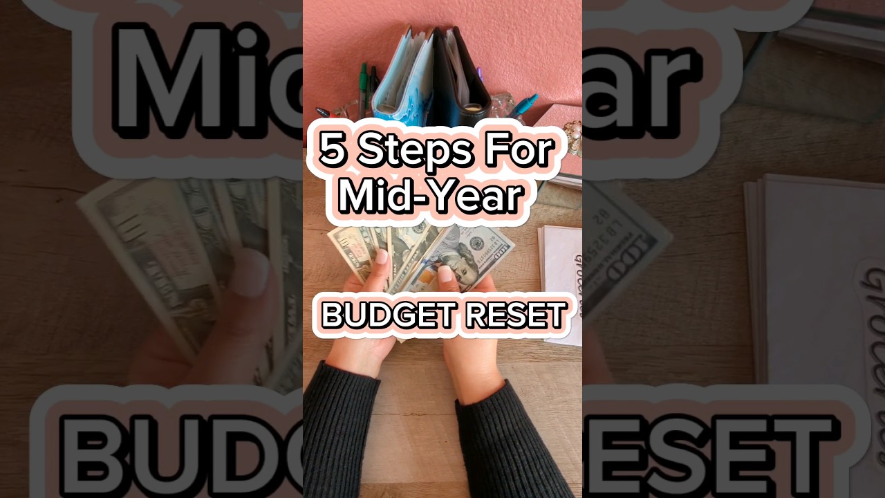 ASMR✨Easy steps for Mid-Year Budget Reset!! 