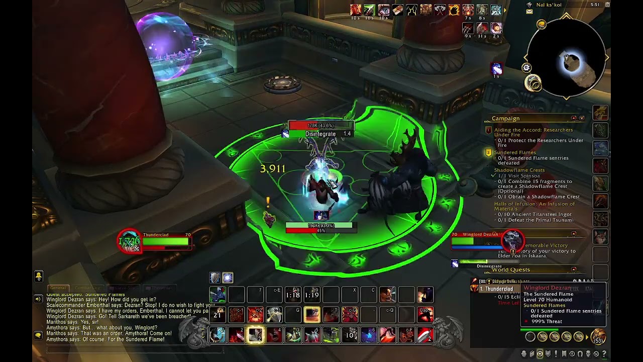 Sundered Flames Wow Quest
