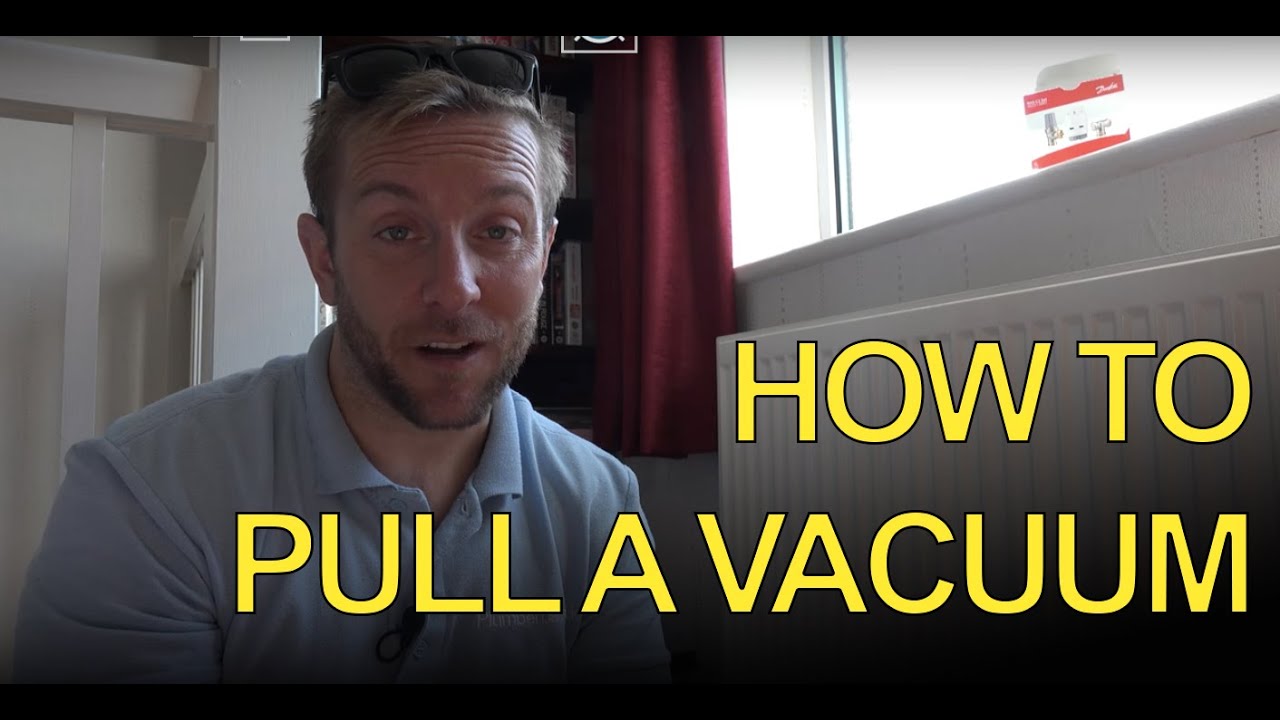 HOW TO PULL A VACUUM - Apprentices - Quick TRV change - Plumbing Tips
