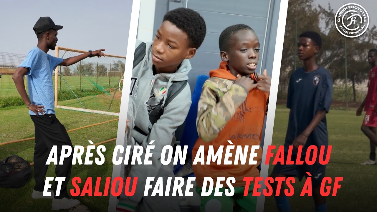 Fallou et Saliou enfin à Génération Foot ! Leur première perf… et la réaction du coach 😳