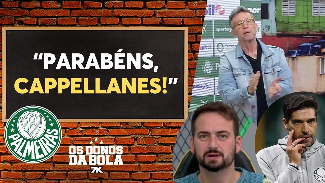 Abel Ferreira se incomoda com pergunta de Cappellanes, que ganha parab&eacute;ns do Craque Neto
