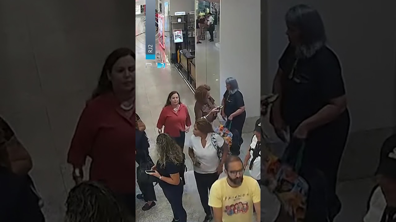 Incêndio Shopping Tijuca RJ.