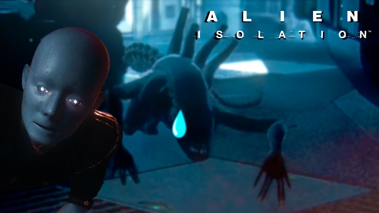 Jumpscared Alien Leaves the Game! Alien: Isolation Funny Moment