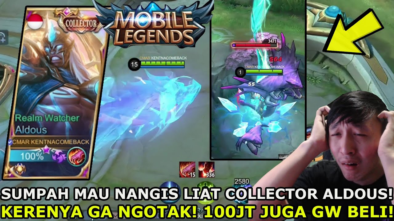 SUMPAH ALDOUS COLLECTOR 100JUTA JUGA GW BAYAR! INI SKIN TERBAIK DALAM HIDUP! BANTAI!