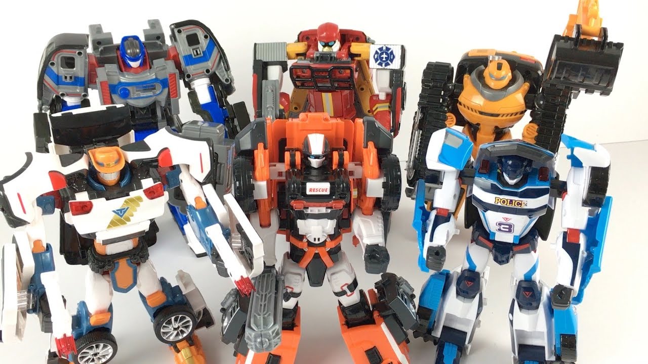 Robot Tobot Metron Vulcan Tornado Ambulun Rocky Zango Athlon Mainan Toys Car Transformers