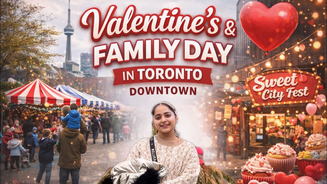 Family Day Fun In Downtown | Sweet City Fest | Toronto Downtown Vlog