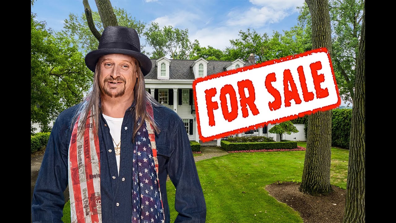 Inside Kid Rock's House - For Sale! [DETROIT MANSION]