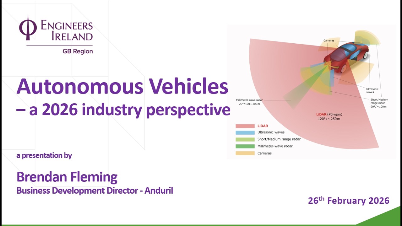 Autonomous Vehicles - a 2026 Industry Perspective