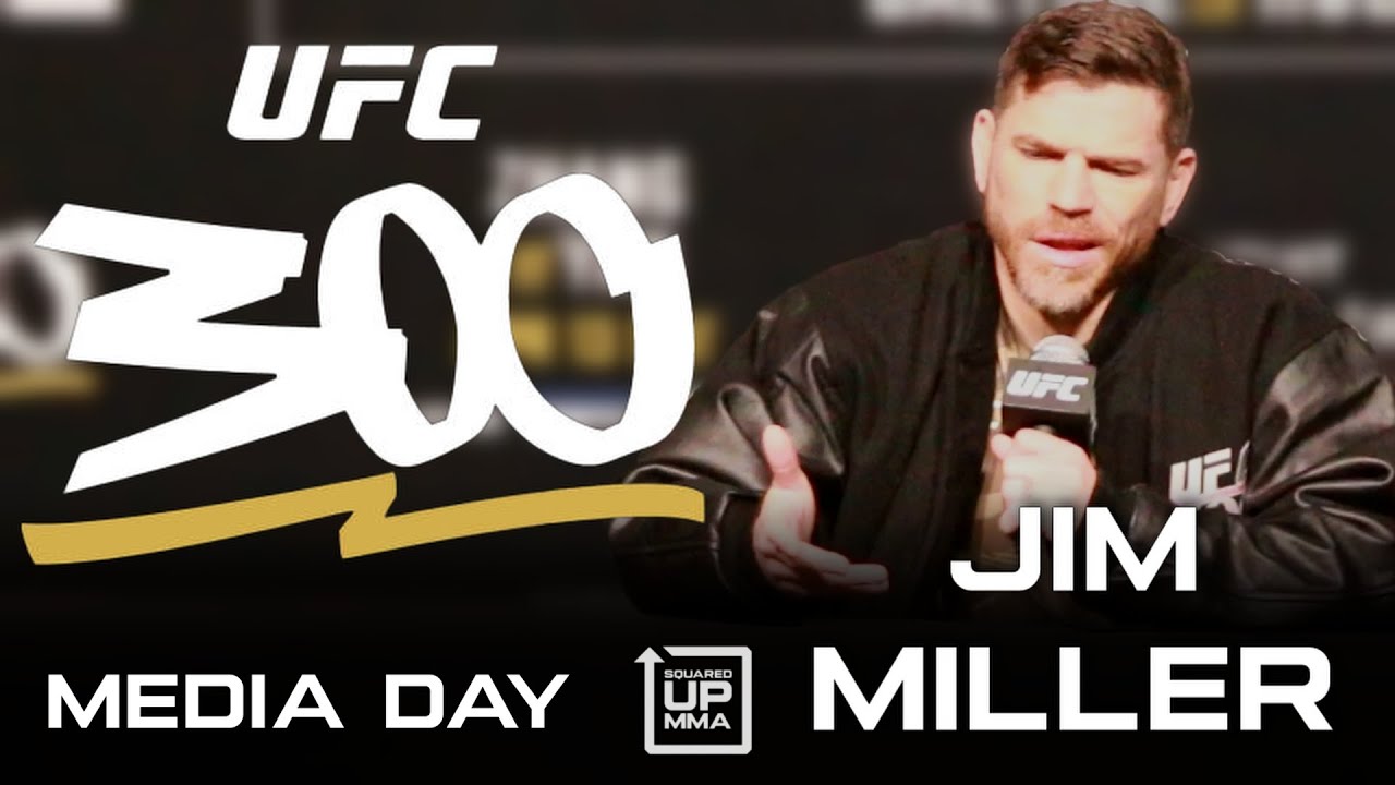 Jim Miller I UFC 300 MEDIA DAY