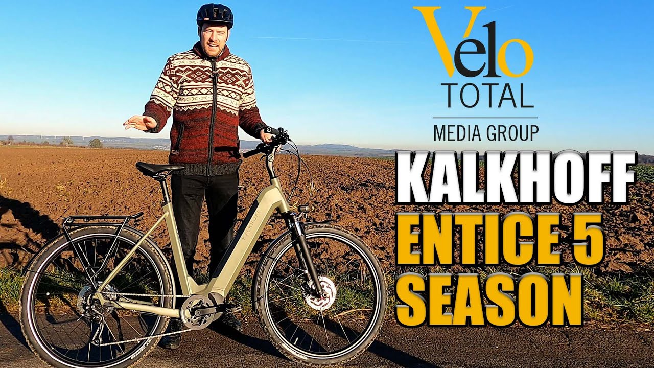 Kalkhoff Entice 5 Season E-Bike mit Bosch Performance Line Motor