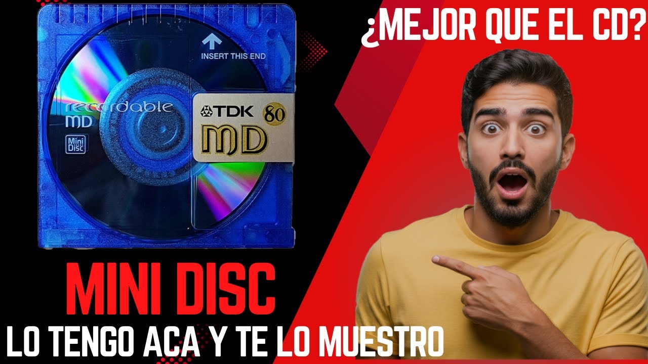 MiniDisc: la tecnología olvidada que quiso reemplazar al CD