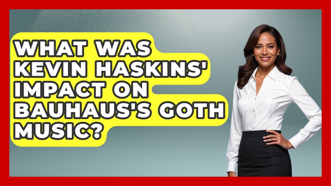 What Was Kevin Haskins' Impact On Bauhaus's Goth Music? - Goth Music Vault