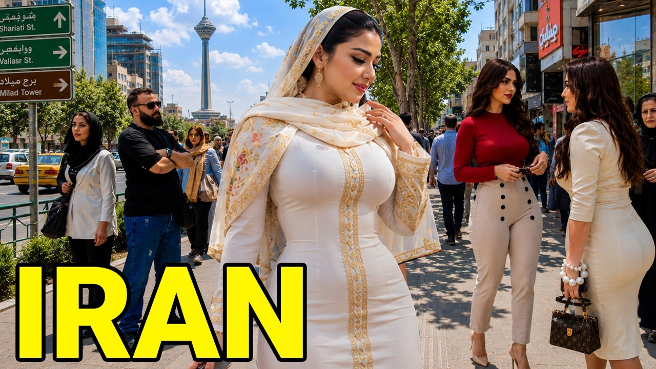 Real Life Inside IRAN's Capital City 🇮🇷 What it&rsquo;s like to live in IRAN?!