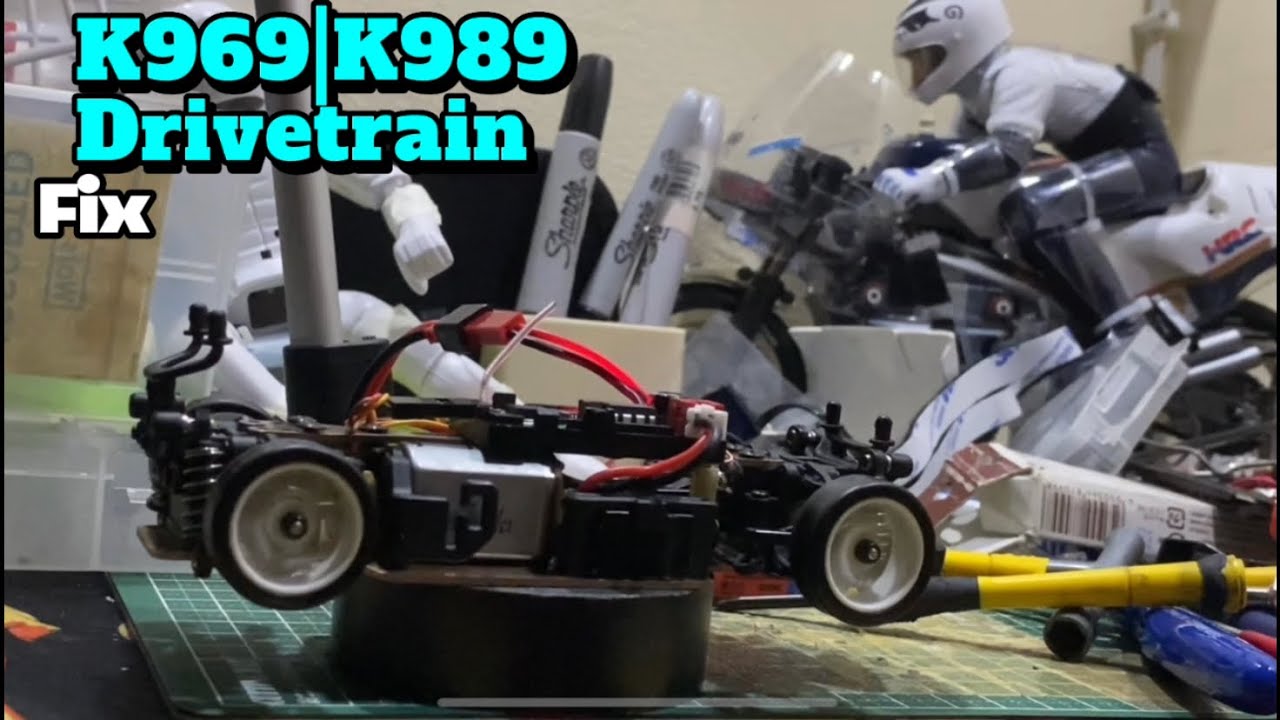 K969/K989 Drivetrain Clean up. Locked diffs. Improving performance!