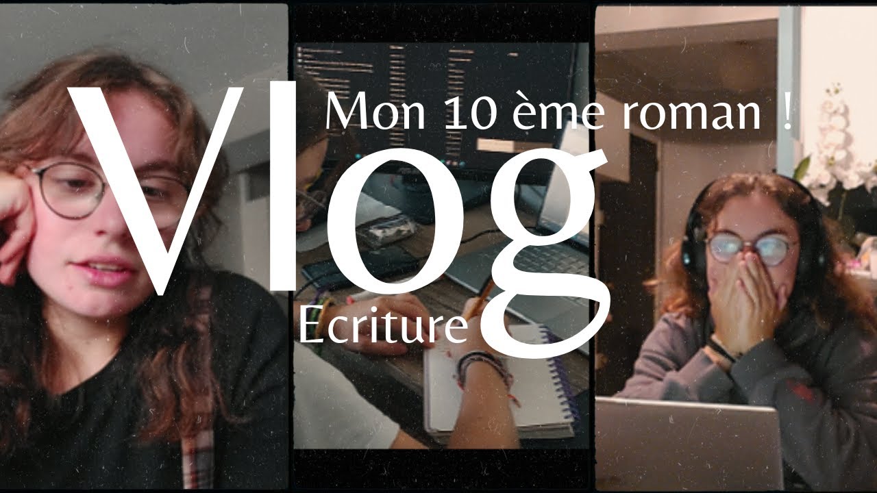 Je finis mon 10 ème roman !!