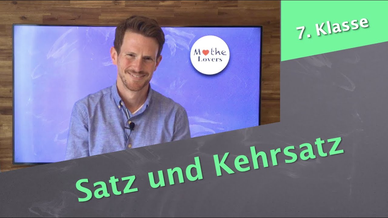 Satz und Kehrsatz