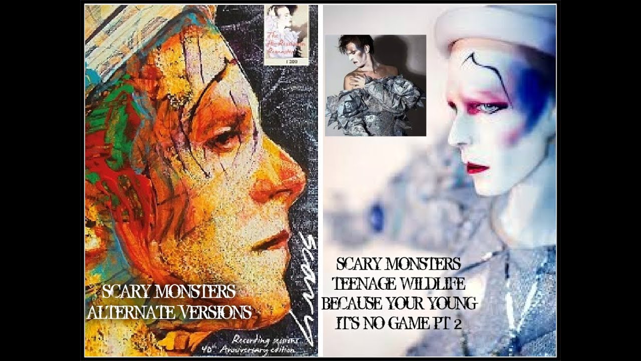 BOWIE ~ ALTERNATE SCARY MONSTERS ALBUM VERSIONS