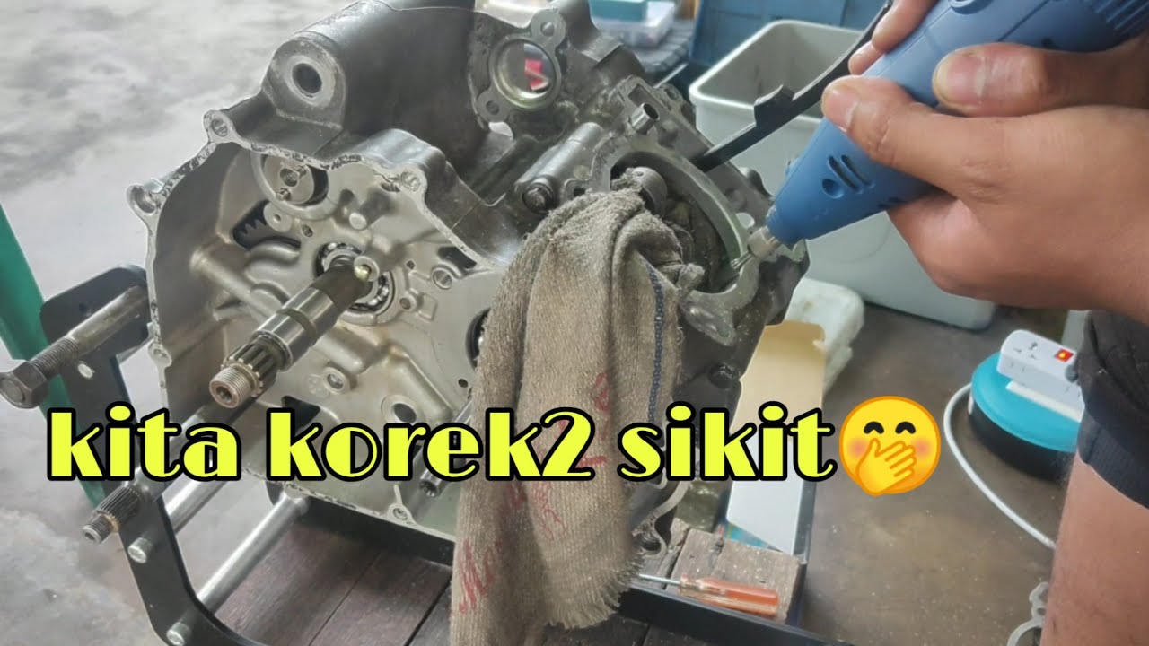 pasang enjin lc aku | jack 4mm blok 65 slip panjang