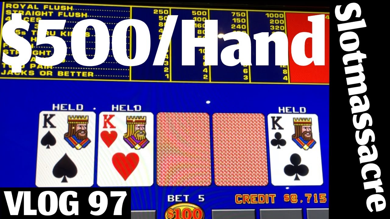 My Birthday Session. High Limit Video Poker, VLOG 97