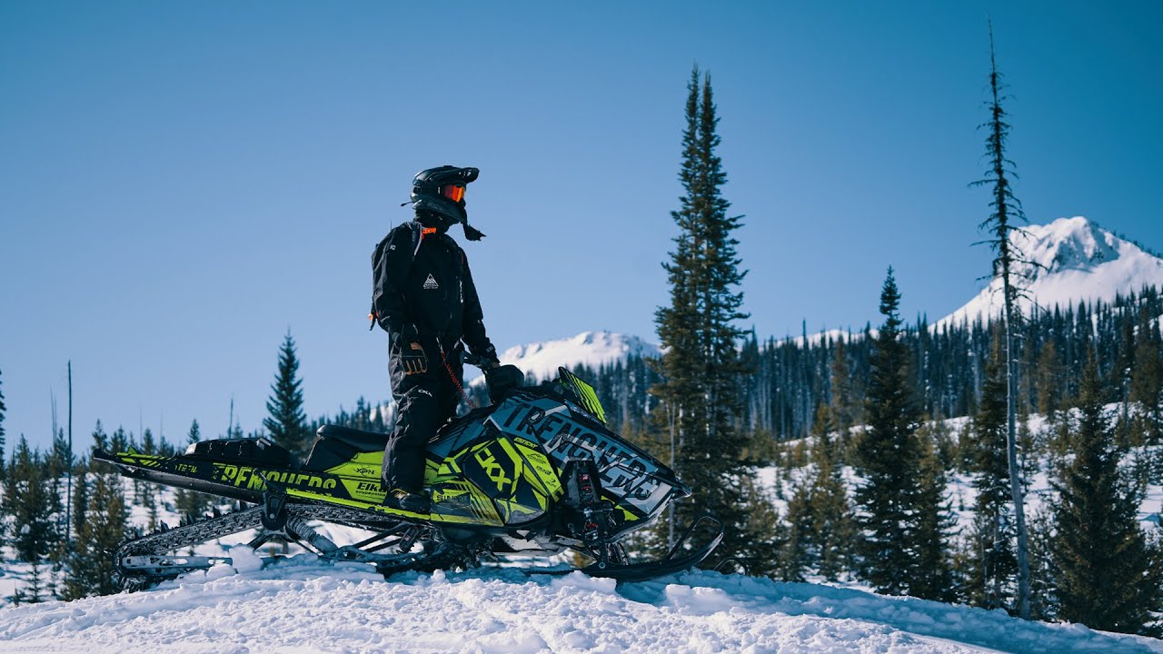 OUR FIRST TIME IN IDAHO WITH CODY MONROE FROM CM BACKCOUNTRY &ndash; SNOWMOBILE &ndash; TRENCHERS