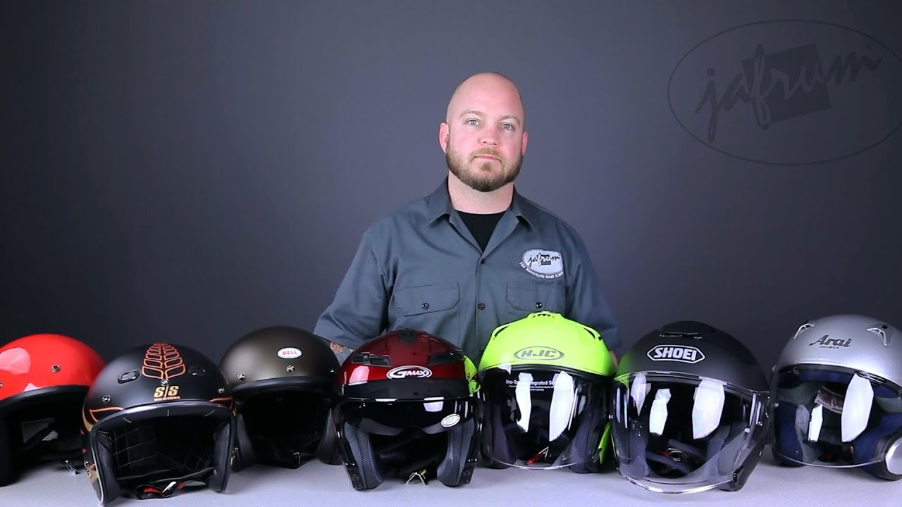 Open Face (3/4) Helmet Buying Guide From Jafrum.com