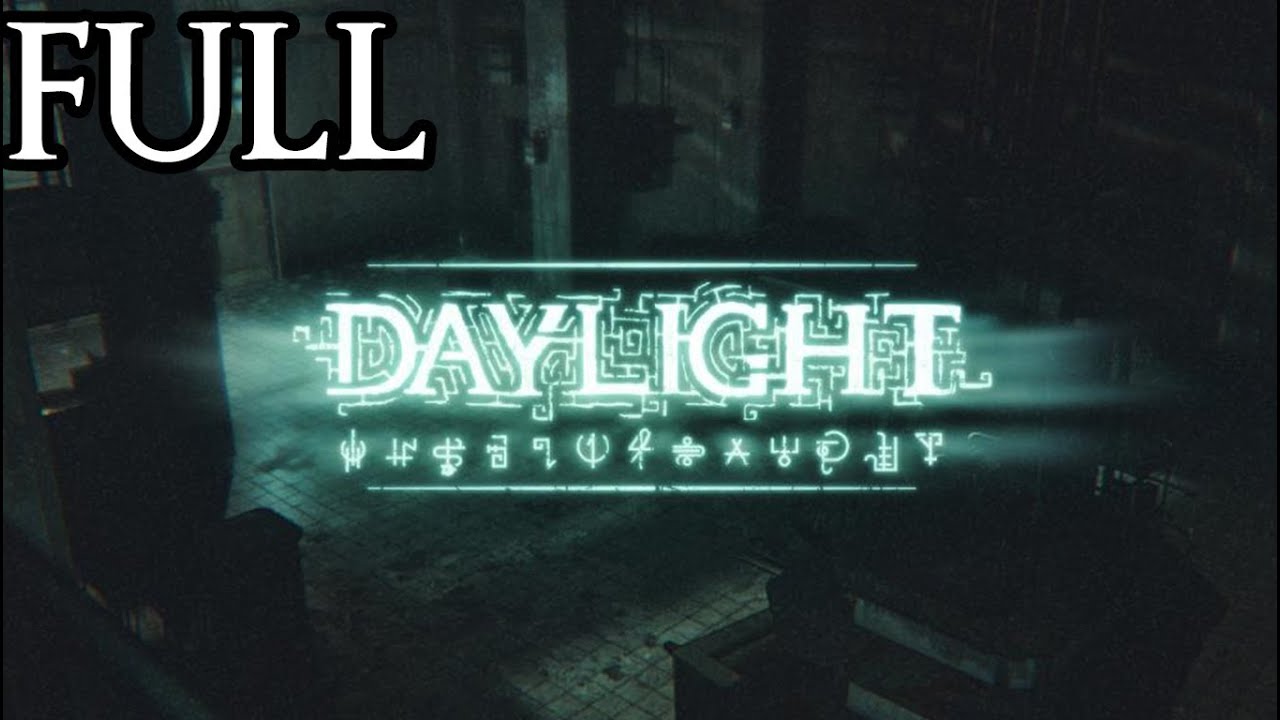 Daylight Walkthrough FULL GAME Full HD No Commentary Gameplay Let's Play