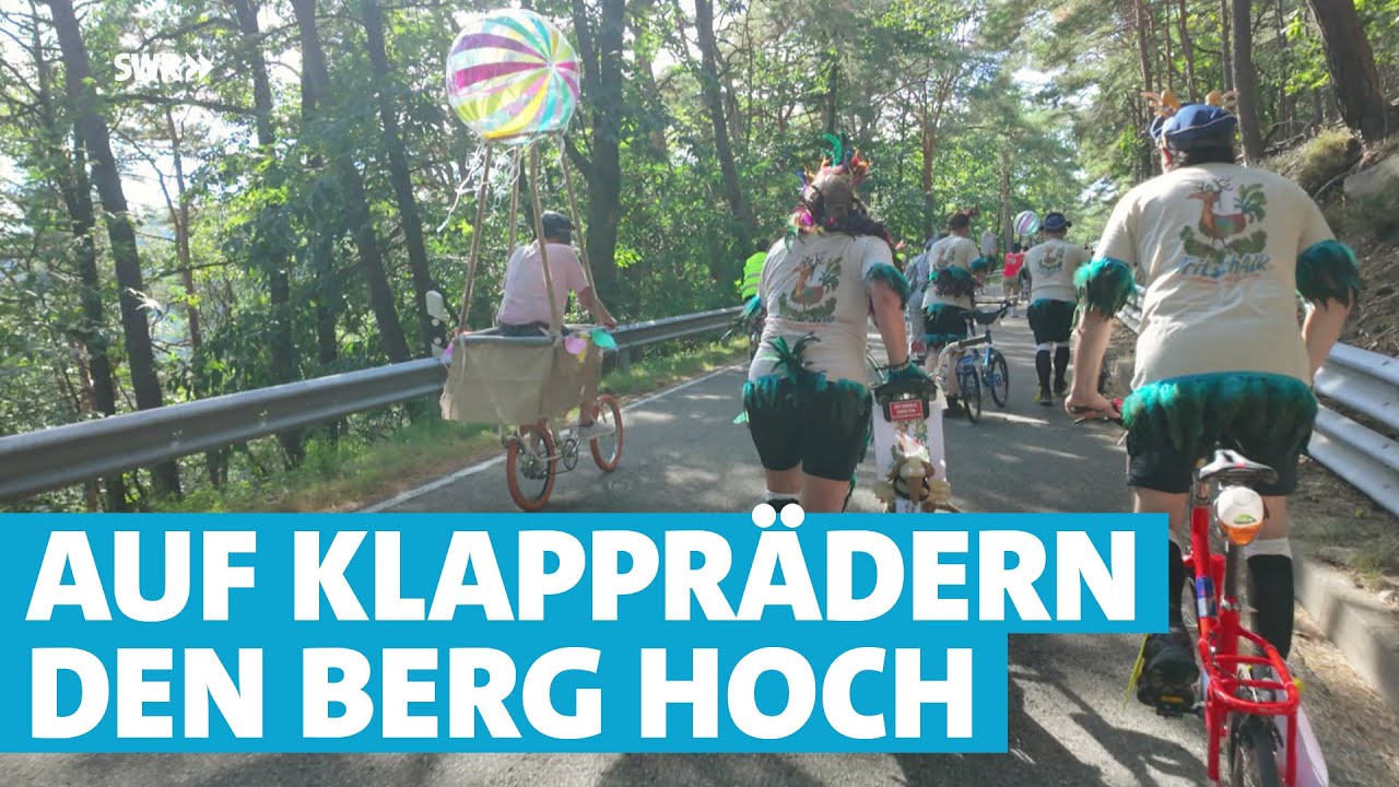 Kalmit-Klapprad-Cup 2024: Kostümiert den höchsten Berg im Pfälzerwald bezwingen!
