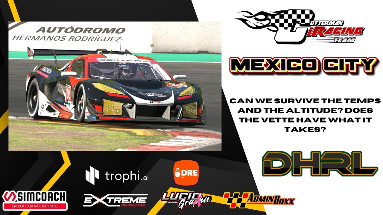 iRacing - Dark Helmet Racing - Mexico City - Corvette Z06