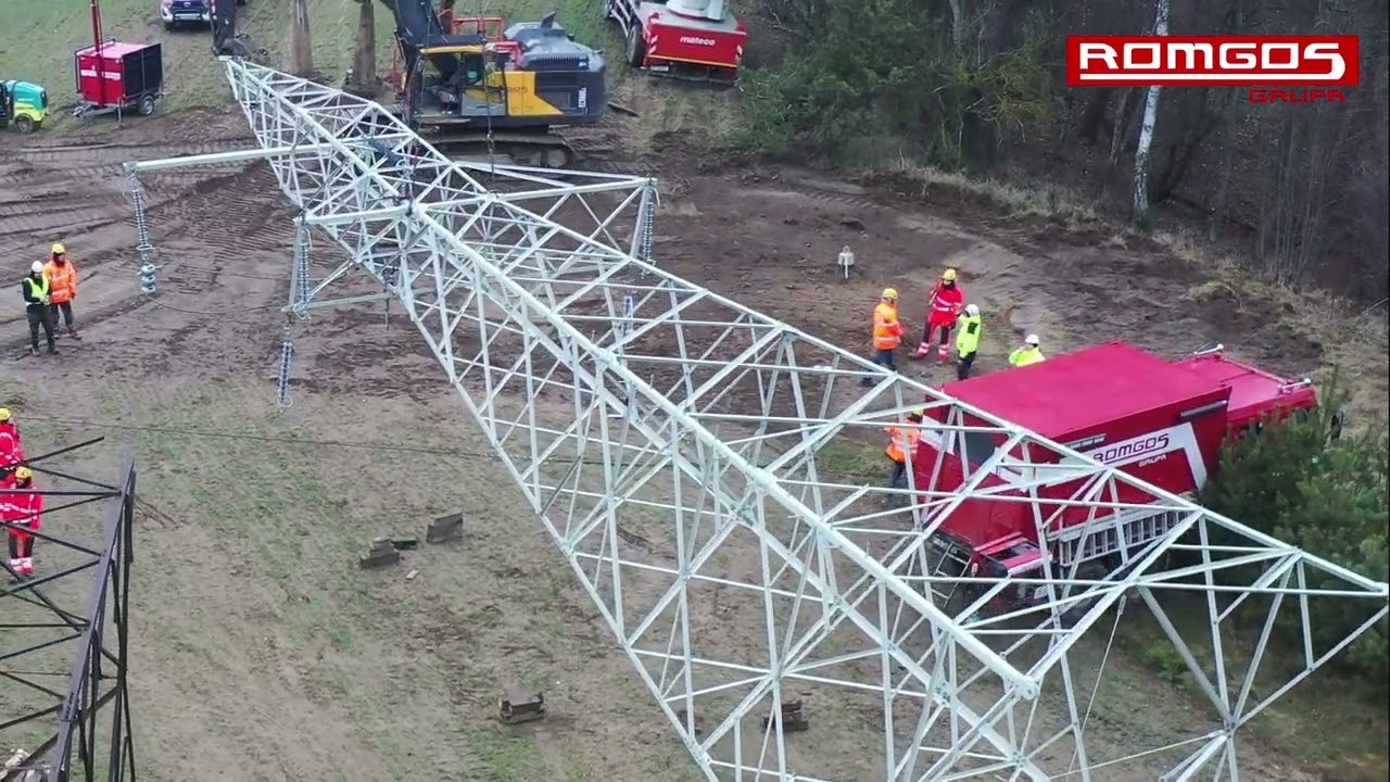 Przebudowa linii WN – 110kV Olsztynek – Nidzica