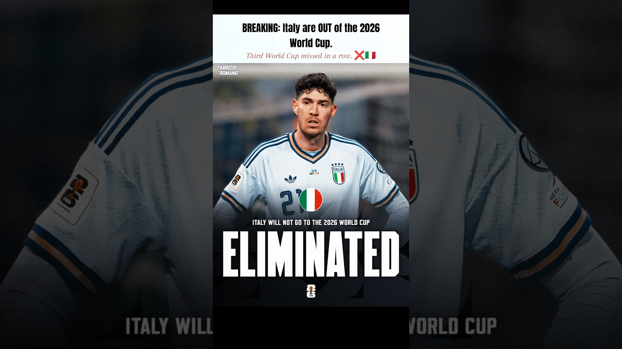 Third World Cup missed in a row. ❌🇮🇹 #football #worldcup #fifa #soccer #shortsfeed #trending #viral