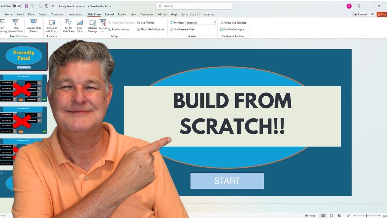 Build Your Own Family Feud Game in PowerPoint | Step by Step Tutorial