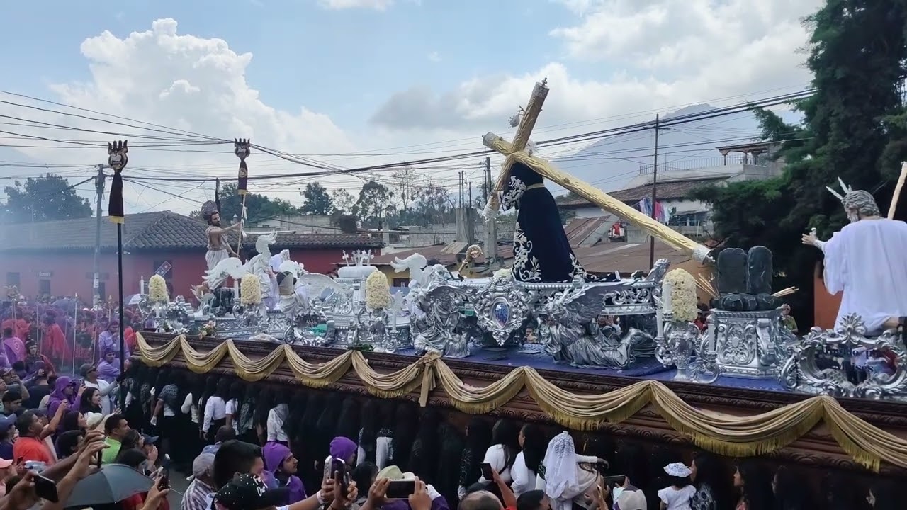 Jesus nazareno de Jocotenango, El Dulce Rabí por la plazuela | Madre del amor y de la paz
