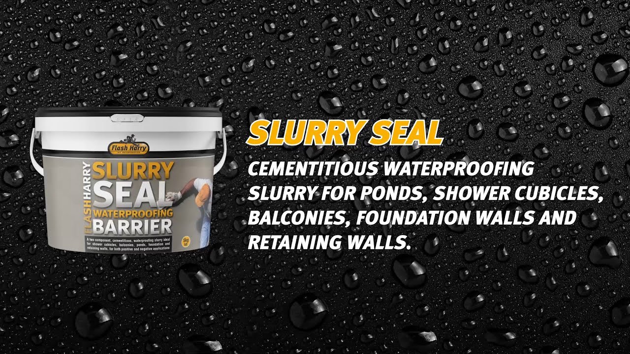 Slurry Seal - Fish Pond Waterproofing