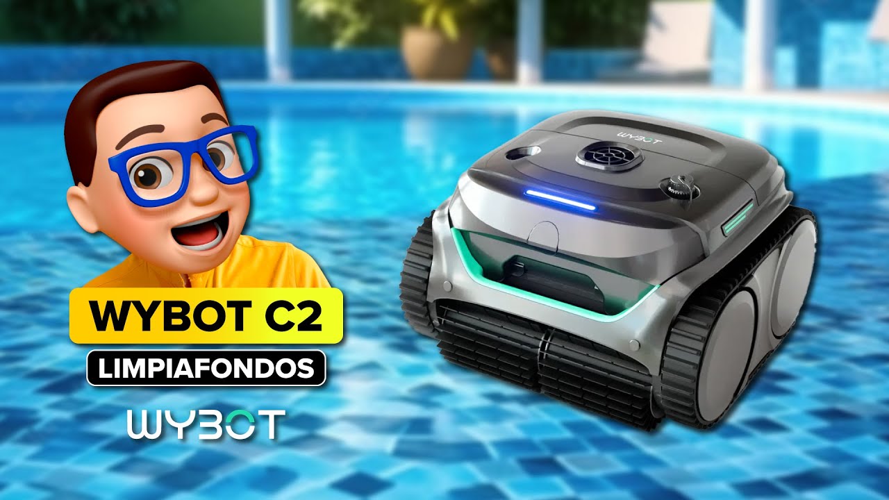 WYBOT C2 - El Robot Limpia PISCINAS Que Lo Hace TODO por Ti 💦