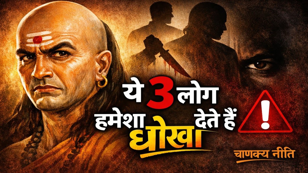 Chanakya Niti: ये 3 लोग हमेशा धोखा देते हैं | चाणक्य नीति जीवन बदलने वाले विचार