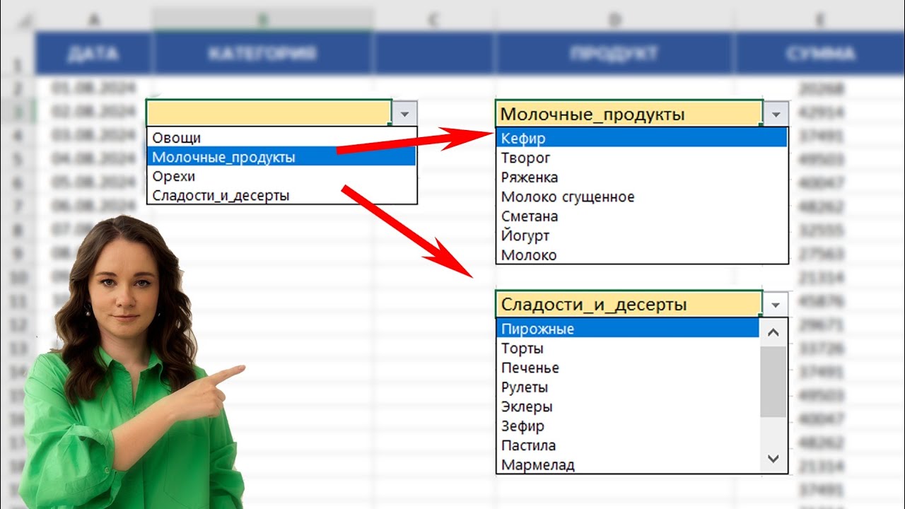 Создаем УМНЫЙ Выпадающий Список в Excel (для Дашбордов и Отчетов)