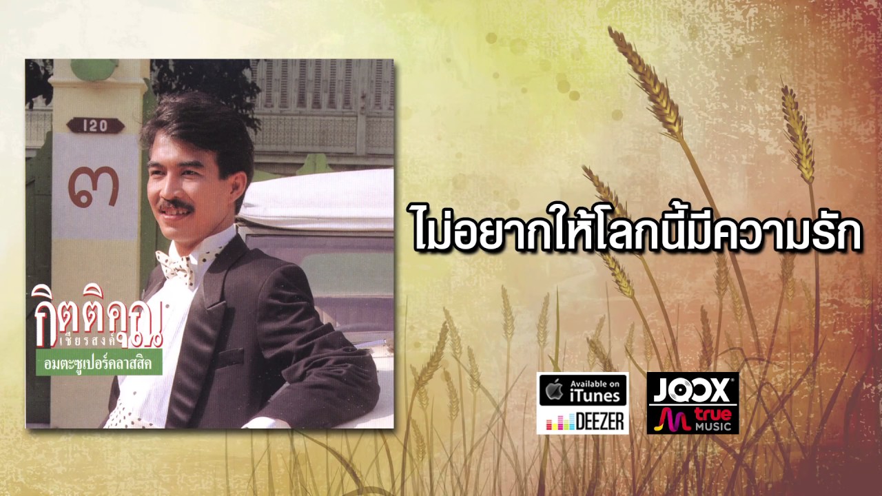 ไม่อยากให้โลกนี้มีความรัก - กุ้ง กิตติคุณ เชียรสงค์ [ Official Audio ]