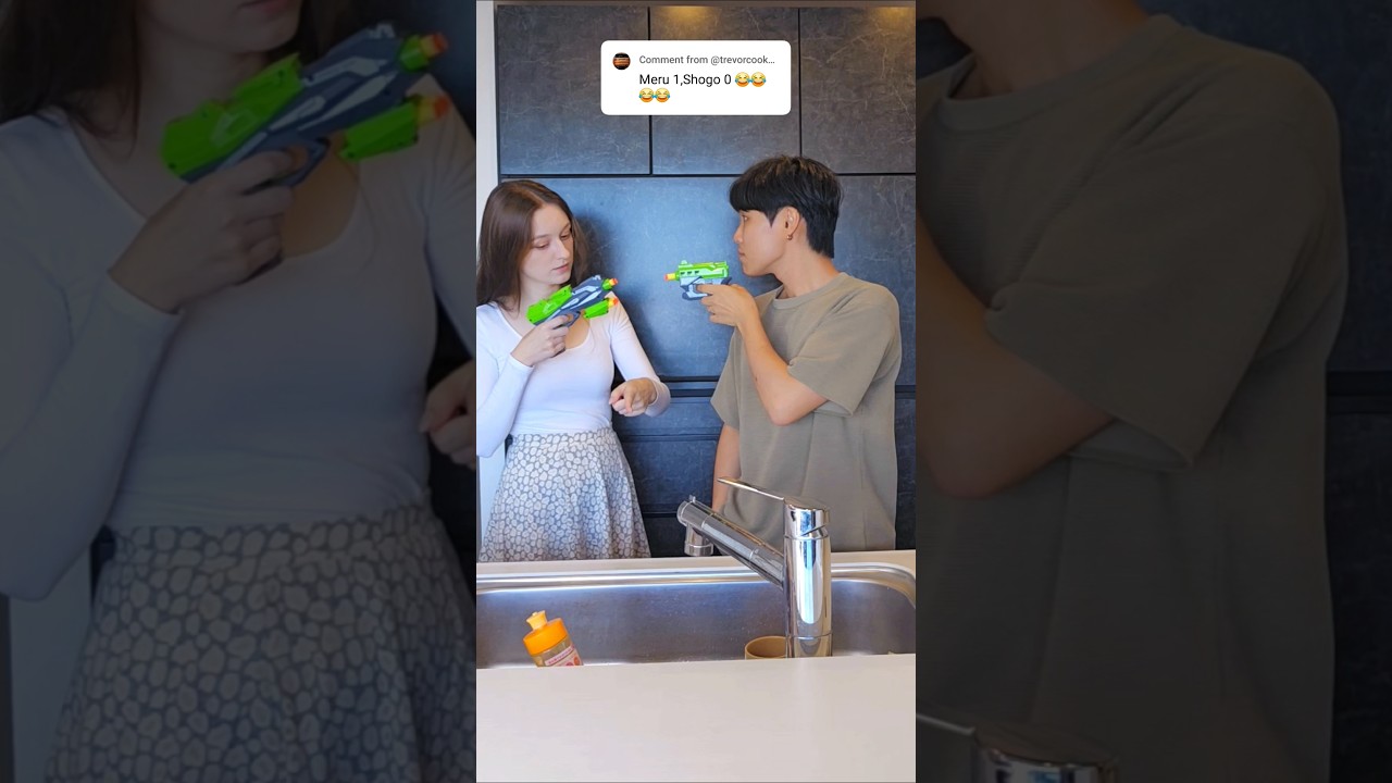 Don't leave your dishes in the sink! #couple #comedy