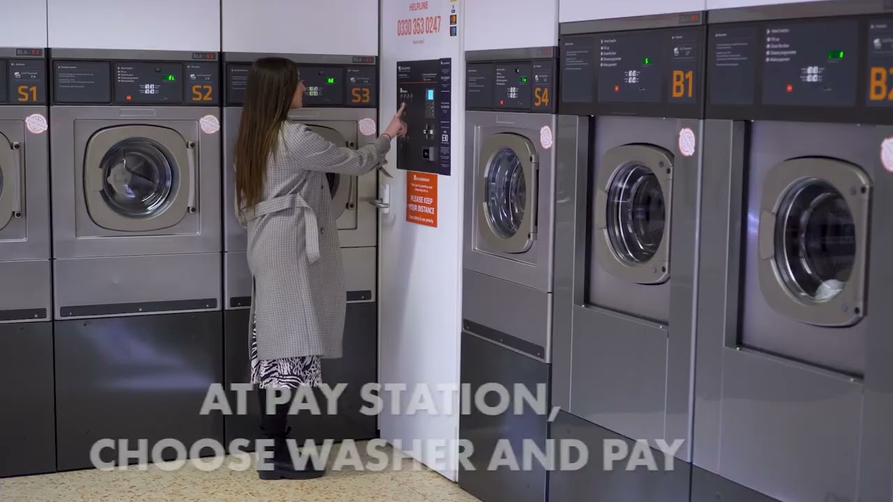 24 Laundromat – a unique concept for self-service laundry