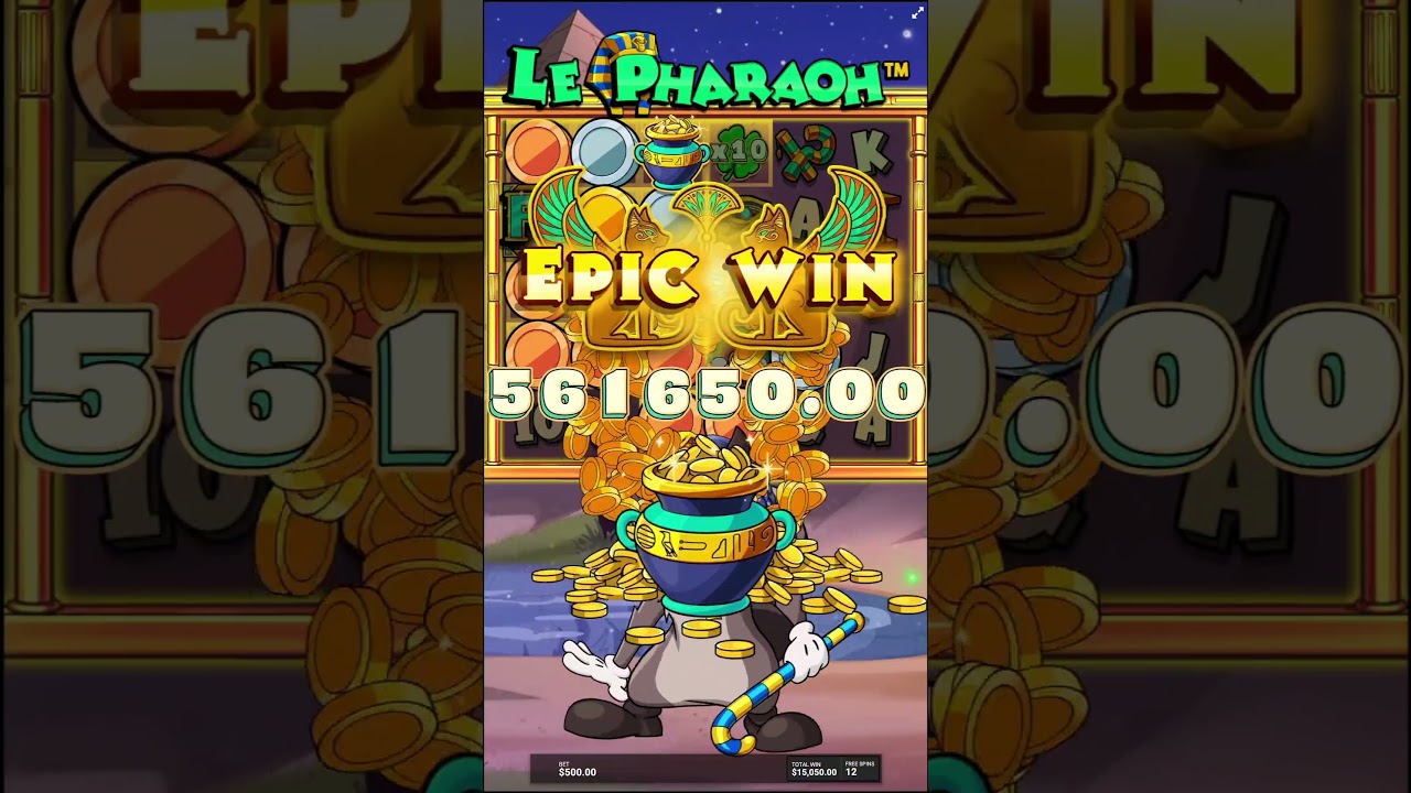 Le Pharaoh ⛱️ Super Luck of The Pharaoh ⛱️ SUPER BONUS 💲 $668,800 WIN 💲 #gambling #slot #casino