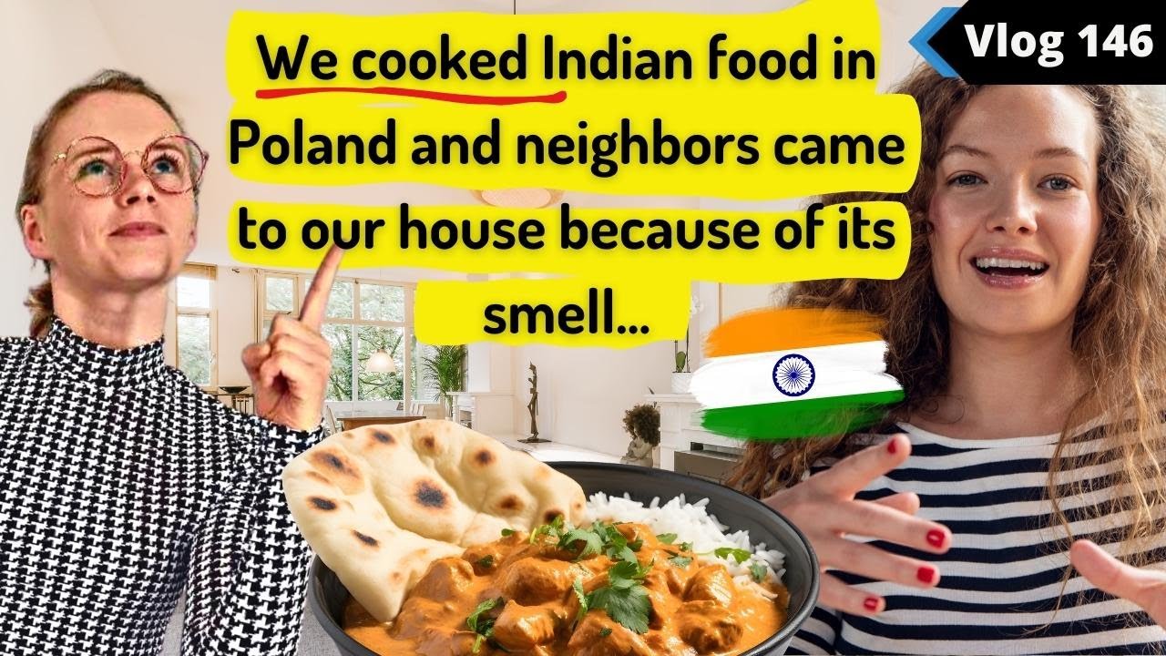 They told us to open an Indian restaurant in Poland...😂  | Karolina vlogs with Anurag